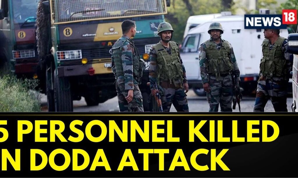 Doda Encounter: 4 Indian Army Personnel & One JK Police Official Killed In Major Terror Attack