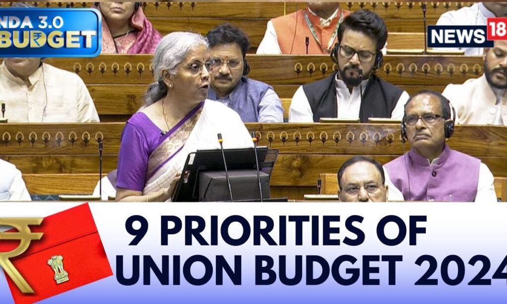 This Budget Envisages Sustained Efforts On Following 9 Priorities": FM Sitharaman |  Budget 2024