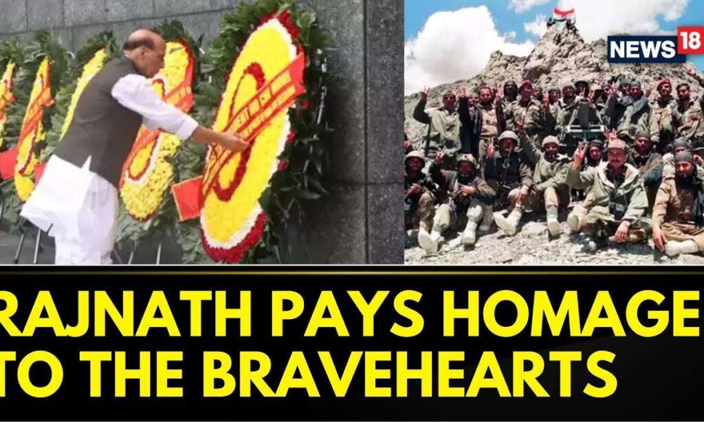 Kargil Vijay Diwas | Defence Minister Pays Homage To Heroes On Kargil Vijay Diwas2024 | News18
