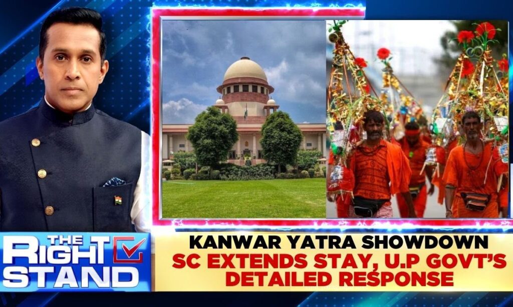 "Cops Can't Force...": Supreme Court Pauses Kanwar Yatra Food Stalls Order | English News | News18