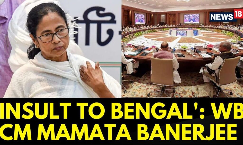 Niti Aayog Meeting  | 'Insult To Bengal': Mamata Banerjee Says Her Mic Was Shut At Niti Aayog Meet