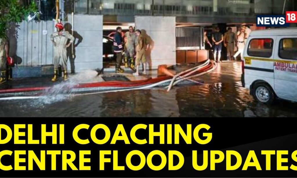 Rajinder Nagar Coaching Flood Case: CNN News18 Reveals Video of Waterlogging in Same Area on July 15