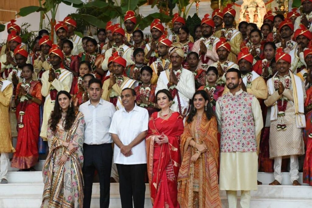 Anant Ambani-Radhika Merchant Wedding Countdown Begins With Mass Wedding For 50 Underprivileged Couples