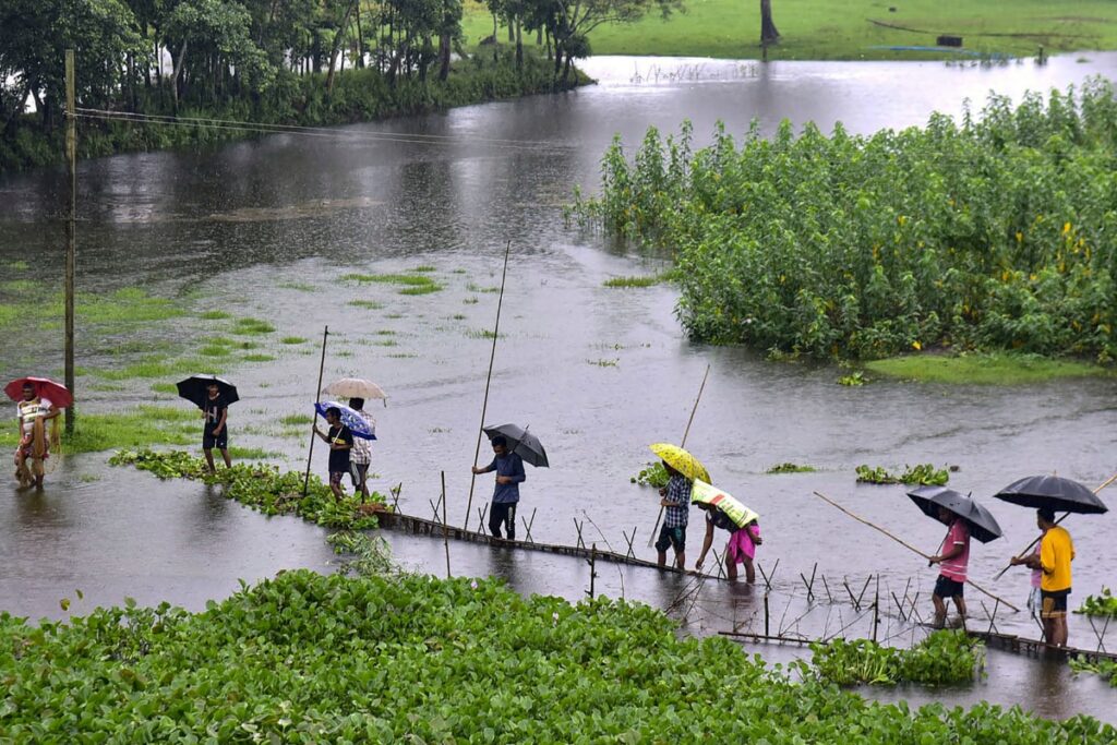 IMD Warns of Heavy Rains in Assam, Arunachal Pradesh on July 4-5, Widespread Rainfall Also Likely Over Northwest India