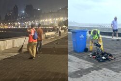 In Massive Drive, BMC Cleans Marine Drive Overnight After T20 World Cup Victory Parade
