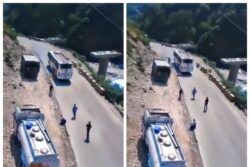 10 Injured As Amarnath Yatra Pilgrims Jump Off Moving Bus Due To Brake Failure | Watch
