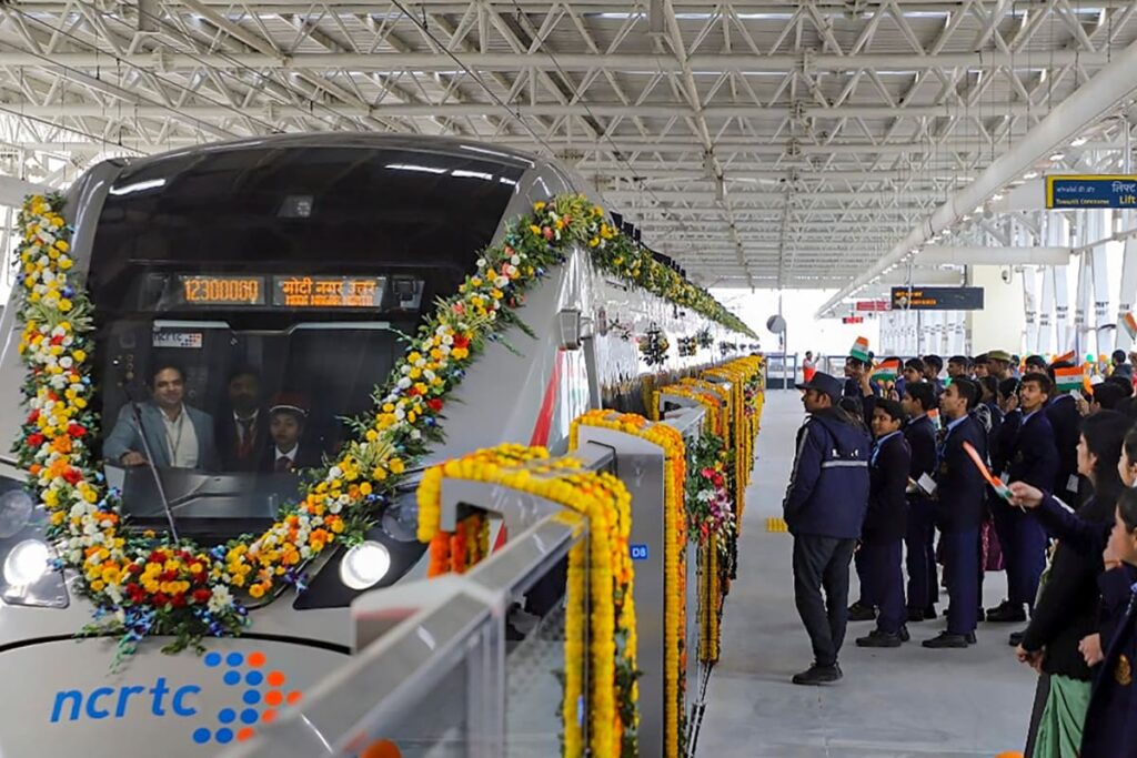 Work on Underground Stretch of RRTS in Meerut in Last Lap, Track-laying in Full Swing