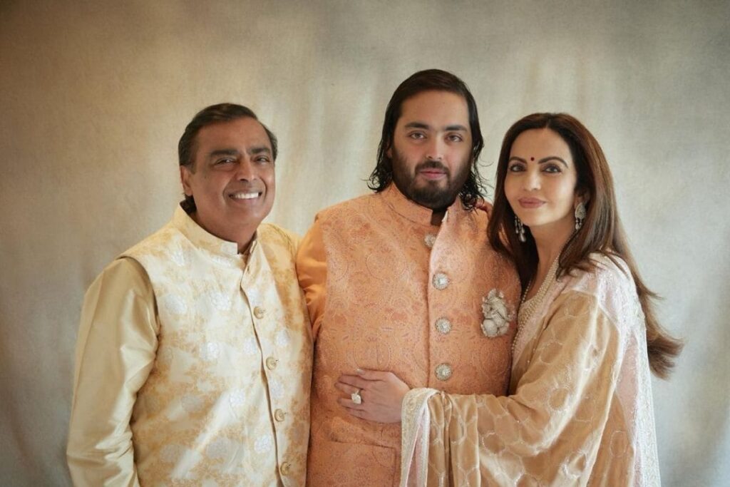 Mukesh Ambani, Anant Ambani Visit 10 Janpath, Invite Gandhis to Wedding in Mumbai Next Week