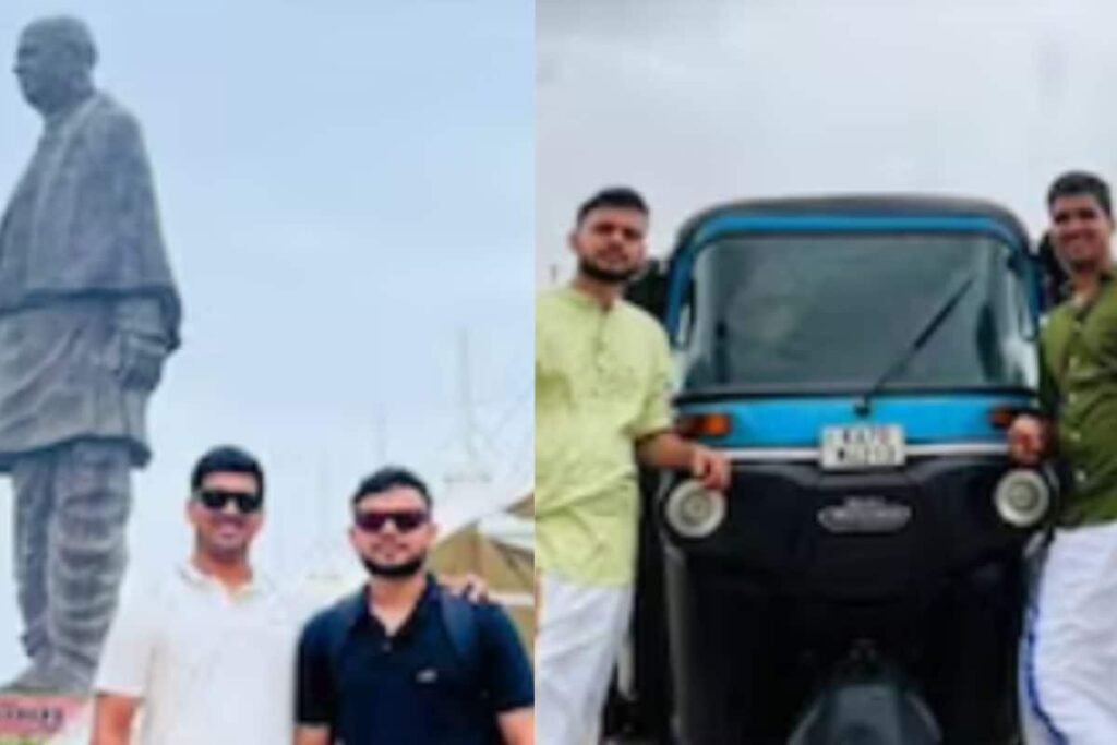 Childhood Friends From Dakshin Kannada Visit Jyotirlingas In An Auto-rickshaw