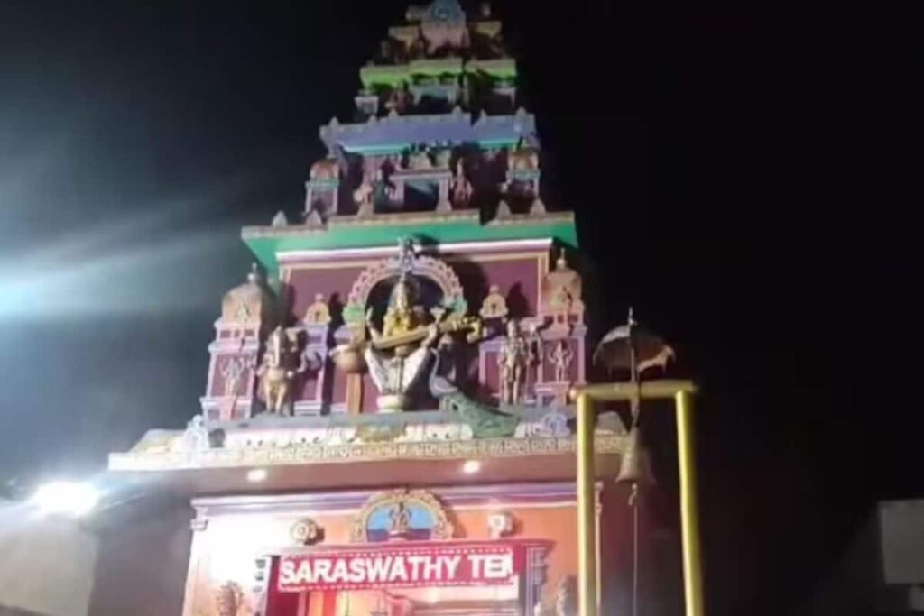 All About Thiruvananthapuram's Famous Saraswathi Devi Temple Mandapam