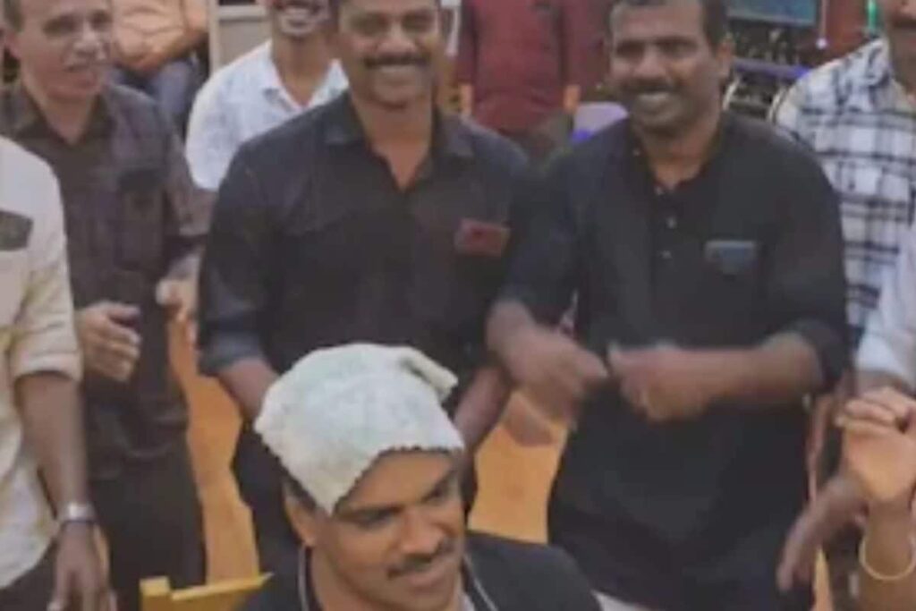 Is It A Wedding Clip? Nope, Just A Kerala SHO Receiving A Unique Farewell