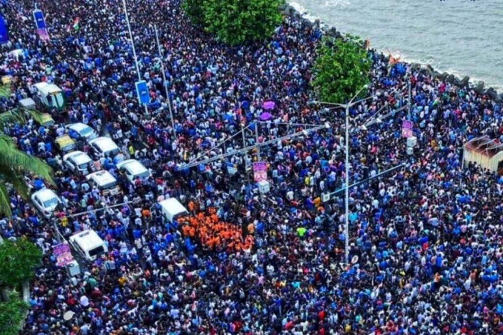 'Exceptional Crowd Management': Mumbai Top Cop's Appreciation For Staff's Heroic Efforts During Team India's Victory Parade