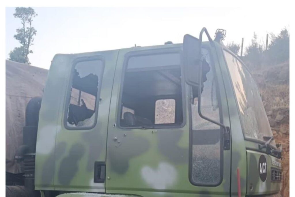 Indian Army Convoy Attacked By Terrorists In J&K's Kathua, Two Soldiers Injured