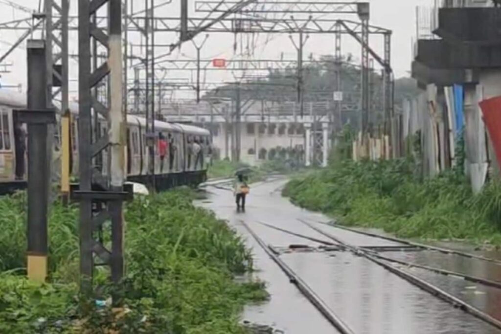 Mumbai Local Train Services Disrupted Due to Heavy Rains; Check Status Today