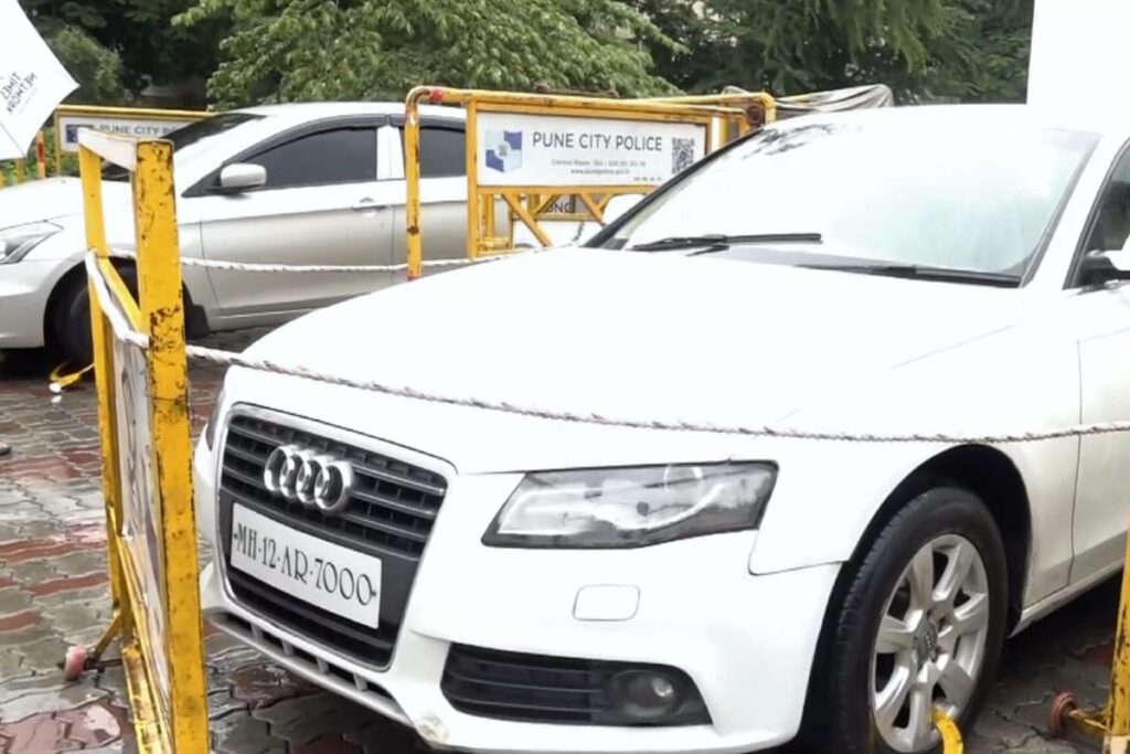 Police Seizes Trainee IAS Officer Puja Khedkar's Audi Over Violations
