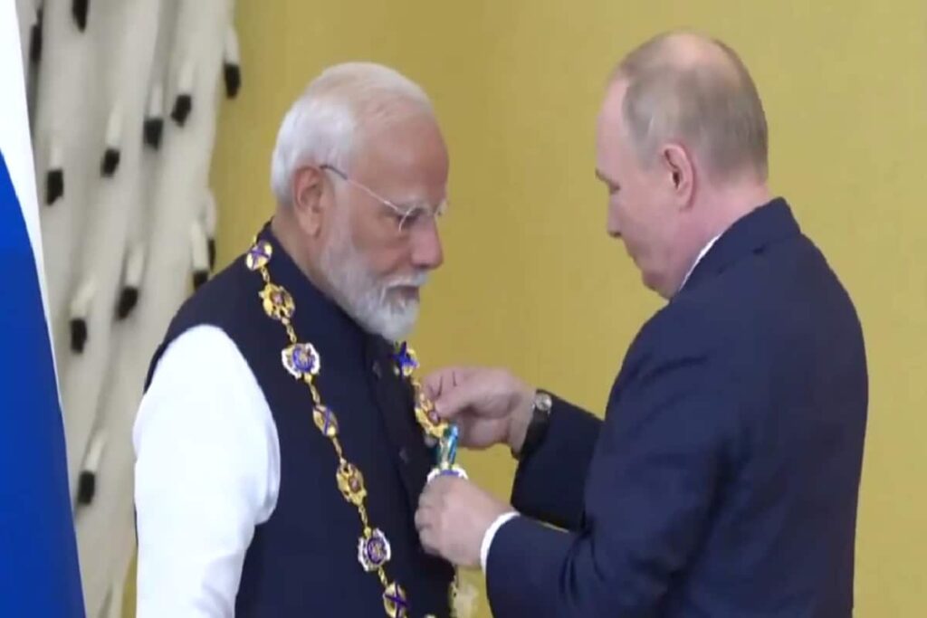Russia’s Order of Saint Andrew Isn’t PM Modi’s First International Award. A Look at His List of Recognitions