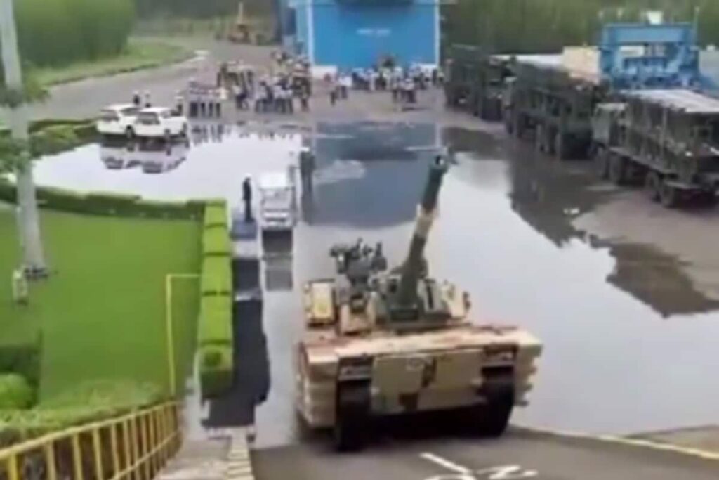 India Carries Out Initial Trials Of Indigenous Light Tank 'Zorawar' | Watch