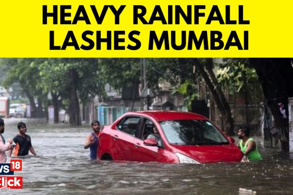 Mumbai Rains: Heavy Showers Cause Waterlogging, Disrupt Traffic