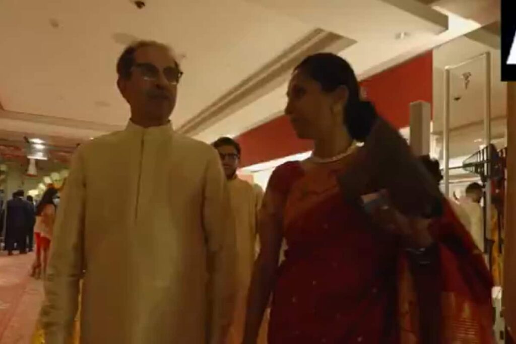 Uddhav Thackeray and Supriya Sule Attend Anant Ambani-Radhika Merchant Wedding in Mumbai