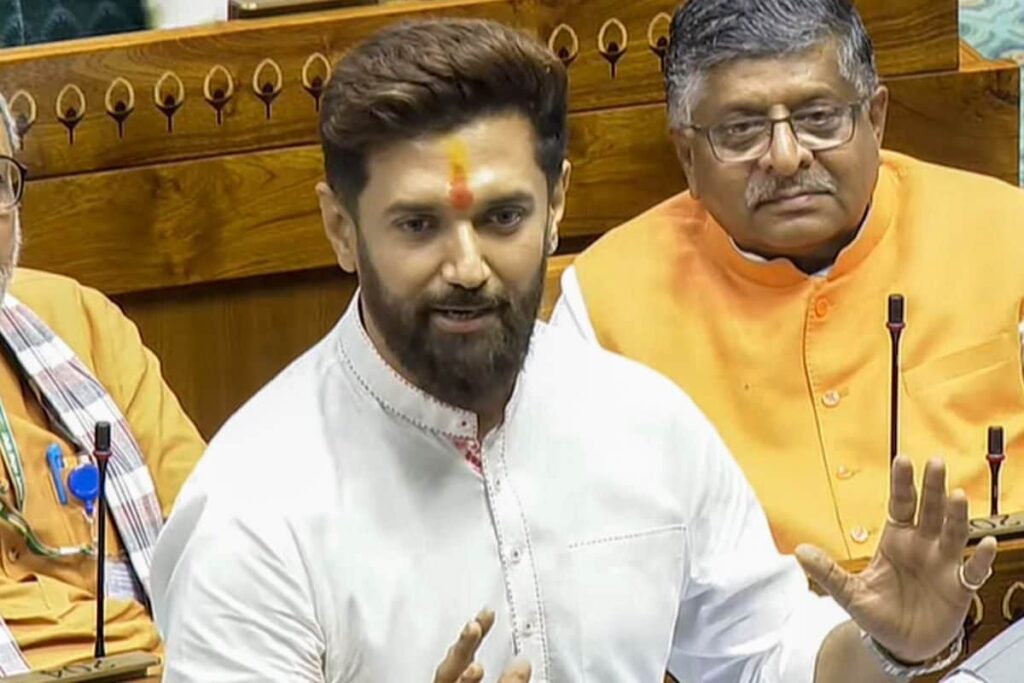 'Bihari Itna Aage Hai to Bihar Itna Pichhe Kyon', Asks Chirag Paswan