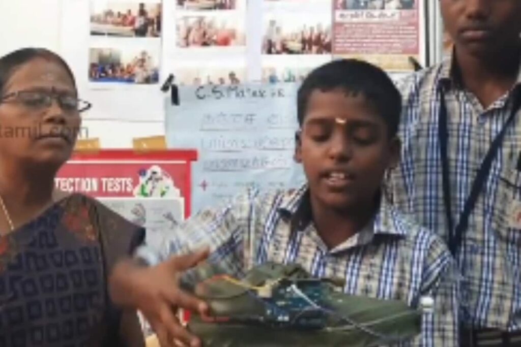 In Thanjavur, Class 9 Students Develop Sensory Shoes For Visually Impaired