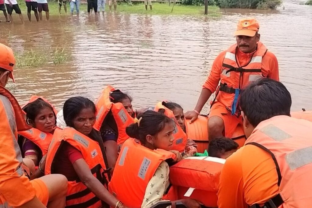 IMD Orange Alert For Maharashtra: Thane, Raigad Rained In; Matheran Tops India With 22 Cm in 24 Hours