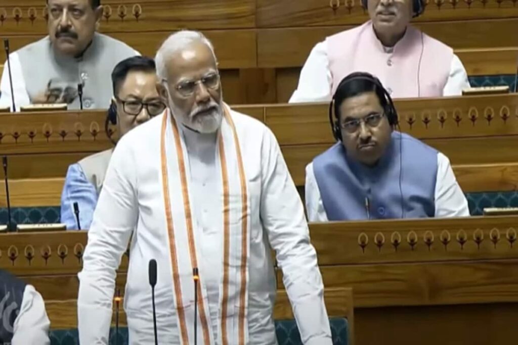 'Can't Paint All Hindus As Violent': PM Modi Takes On Rahul Gandhi In Lok Sabha Amid Ruckus