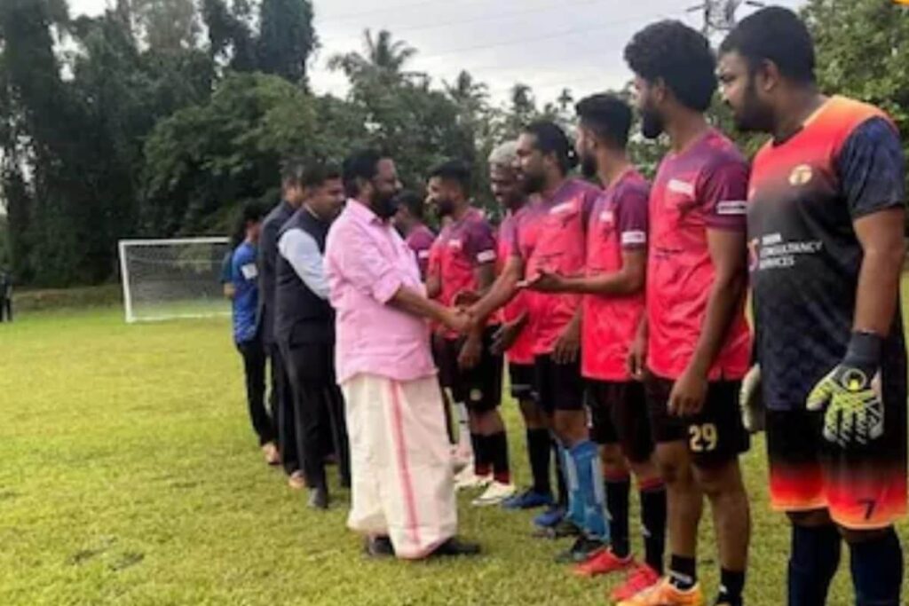 In Thiruvananthapuram, Pratidhwani Football Tournament For IT Employees Underway