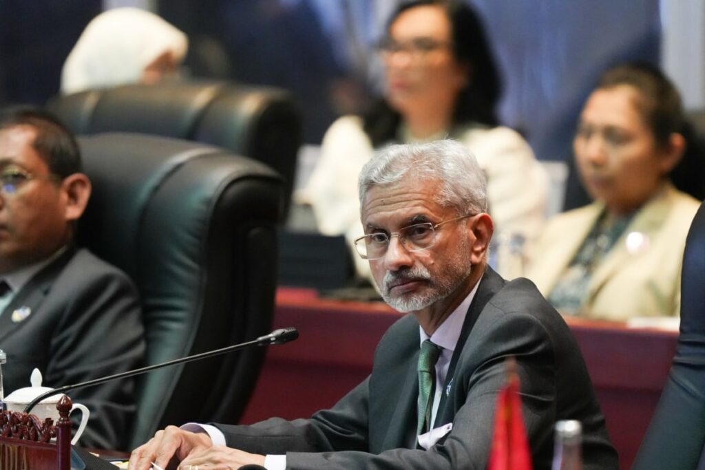 Jaishankar Urges Strong Maritime Code for South China Sea At East Asia Summit In Laos