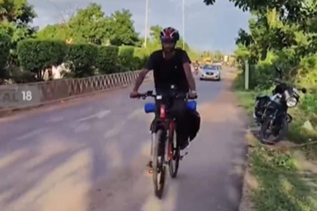 Chittoor Man Cycled 2,800 KM To Kedarnath Promoting Environment Protection