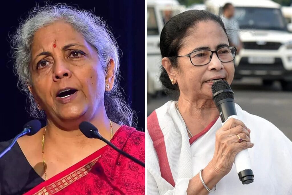'It's Unfortunate': PIB Fact-Checks Mamata's 'Mic Shut' Claim, Sitharaman Lashes Out At Her Amid NITI Meet Row