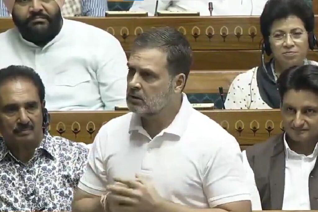 Atmosphere Of Fear Prevails In Country, INDIA Bloc Will Break BJP's 'Chakravyuh': Rahul Gandhi In Lok Sabha