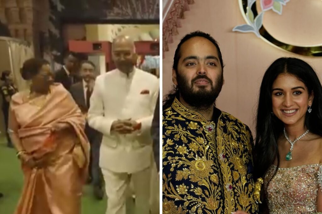 Former President Ram Nath Kovind, Family Among Guests At Anant-Radhika’s ‘Shubh Aashirwad’ In Mumbai