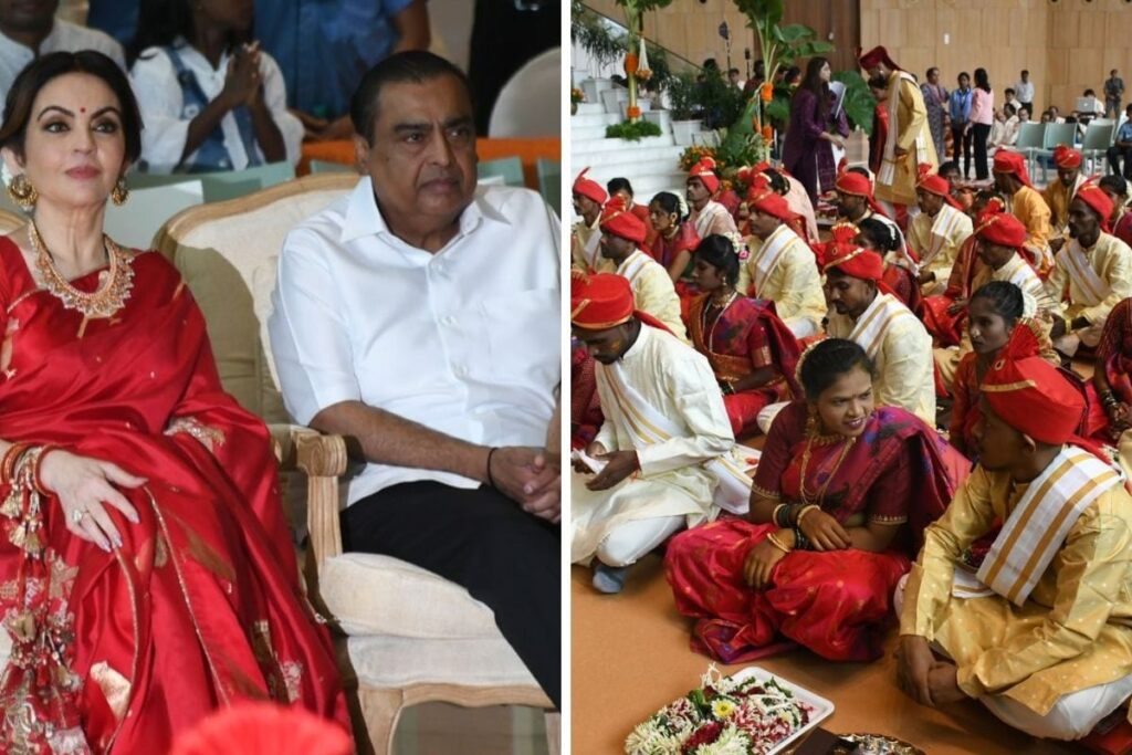 Mukesh, Nita Ambani Organise Mass Marriage for 50 Underprivileged Couples From Palghar, Week Before Anant-Radhika Wedding