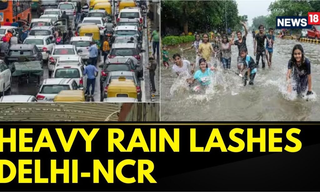Heaviest Single-Day Downpour In Delhi Leaves People Stranded As Flooded Streets Paralyse Traffic