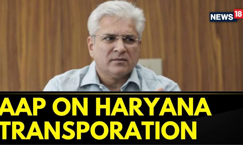 Haryana's Demand Was There For Many Years, We Need Transport Facilities Like Delhi : AAP | News18