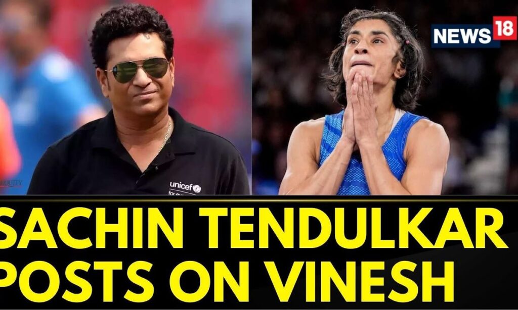 Vinesh Phogat News Updates | Sachin Tendulkar Reacts To Vinesh Phogat's Disqualification | News18