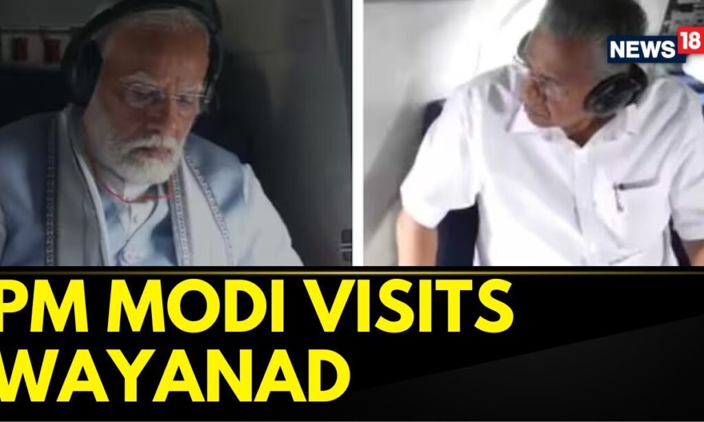 PM Modi On His Arrival In Wayanad, Took An Aerial Survey Landslide-Struck Area | PM Modi News