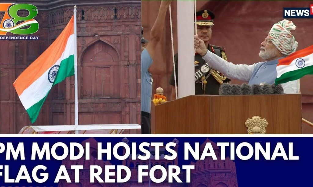 Independence Day 2024: PM Modi Hoists The National Flag At Red Fort On 78th Independence Day