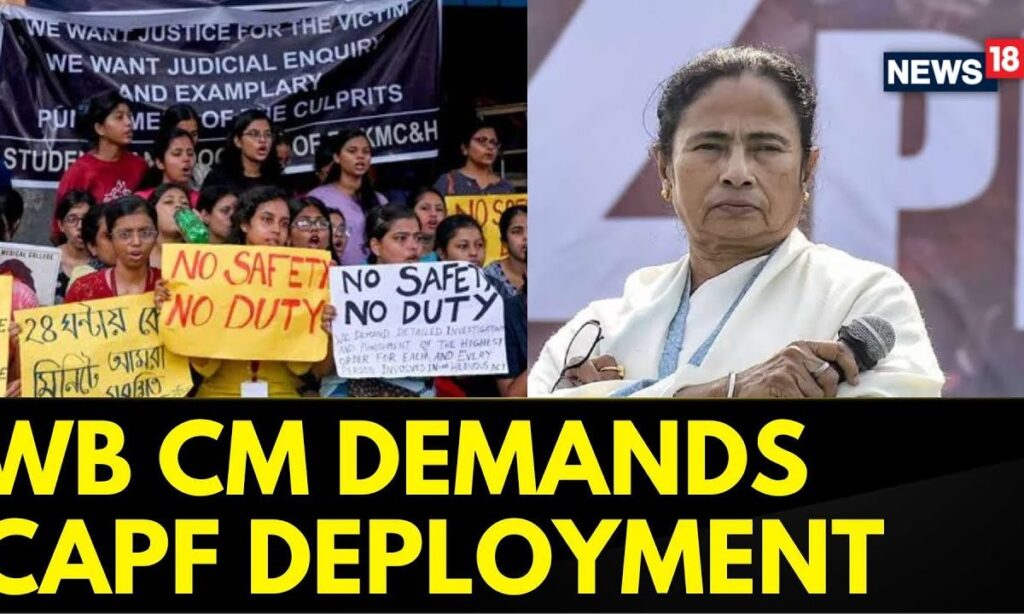 After Doctor's Death In RG Kar Hospital, WB CM Mamata Banerjee Blames BJP, Demand CAPF Deployment