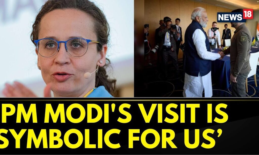 PM Modi Visit To Ukraine | "PM Modi's Visit Is Symbolic For US": Ukrainian MP Yulia Klymenko