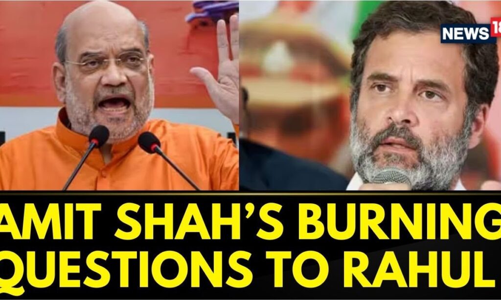 Amit Shah Fires 10 Questions To Rahul Gandhi Over Article 370 And 35A After Cong-NC Poll Tie-up