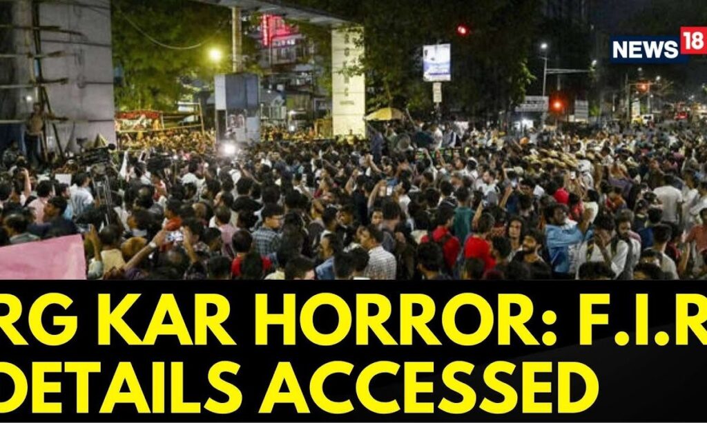 RG Kar Medical College Doctor Death Case | CNNNews18 Accesses F.I.R  Details | Top News | News18