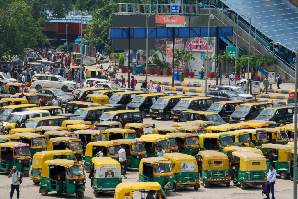 Commuters Face Hardships As Taxi-Auto Strike Enters Second Day In Delhi-NCR