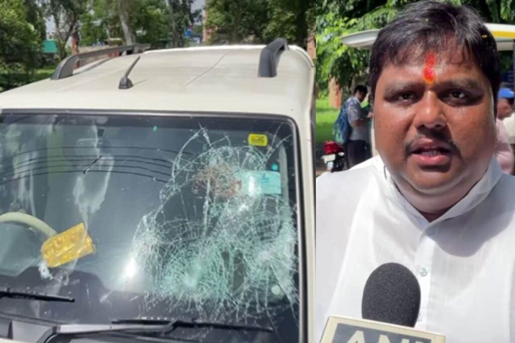 Bengal Bandh: BJP Claims Leader's Car Attacked With Bombs, Bullets, TMC Refutes Charge