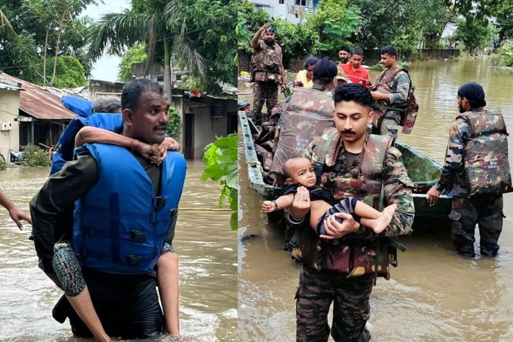 Gujarat Floods: 26 Dead, Around 18,000 Evacuated, IMD Predicts More Showers