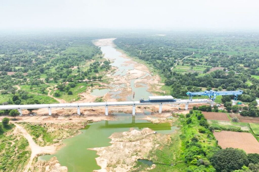 Bullet Train Project Shoots Forward, 10th River Bridge Ready in Gujarat