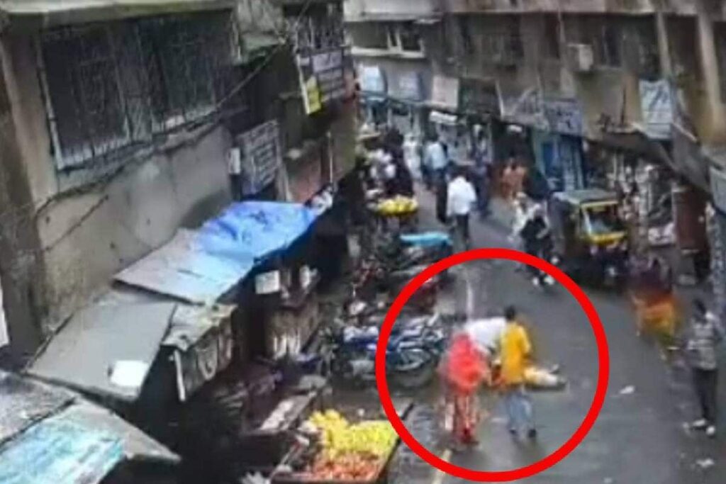 Three-Year-Old Girl Killed After Golden Retriever Falls On Her From 5th Floor In Thane | On Cam