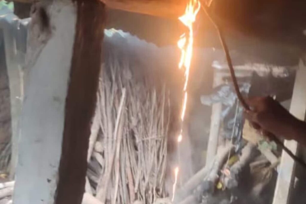 In Bankura’s Jambediya Village, Regular Fire Outbreaks At This Man's Home Shocks Locals