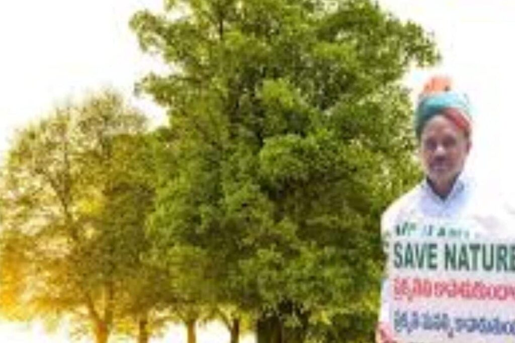 This Visakhapatnam Teacher, Now Retired, Is On A Mission To Plant Trees